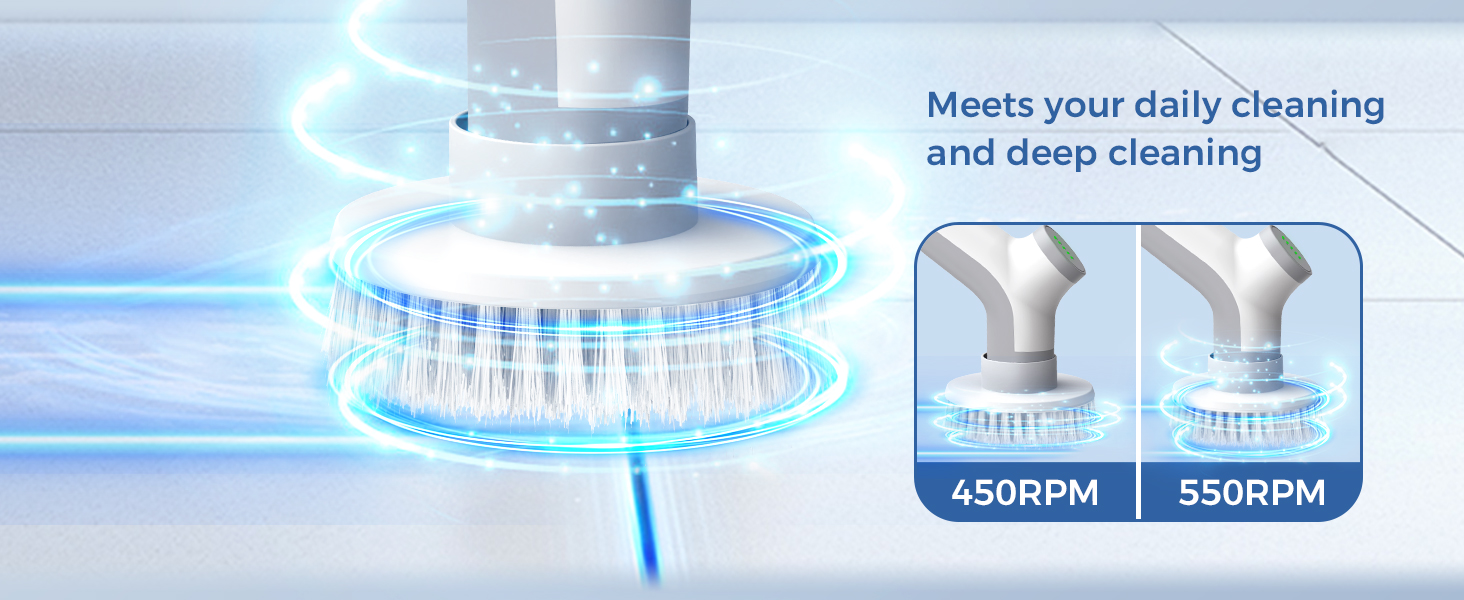 electric spin scrubber shower scrubbers power cordless cleaning brush bathroom household