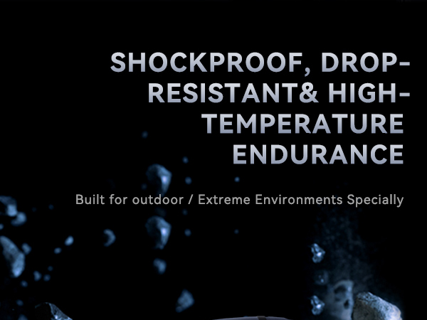 Shockproof and drop-resistant pinpointer built for outdoor extreme environments.