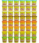 Play-Doh Bulk Pack of 48 Cans, 6 Sets of 8 Modeling Compound Colors, 3oz, Back to School Gifts &amp; ...