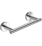 Cobbe Brushed Nickel Toiler Paper Holder, Bathroom Toiler Paper Holder Wall Mount, Double Post Pi...