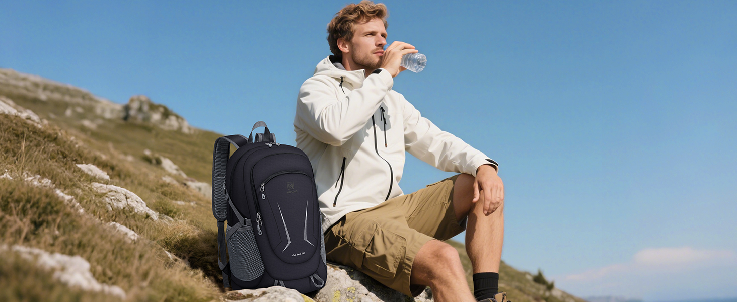 The MIYCOO hiking pack supports mountain climbing
