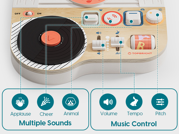 Montessori Music Busy Board