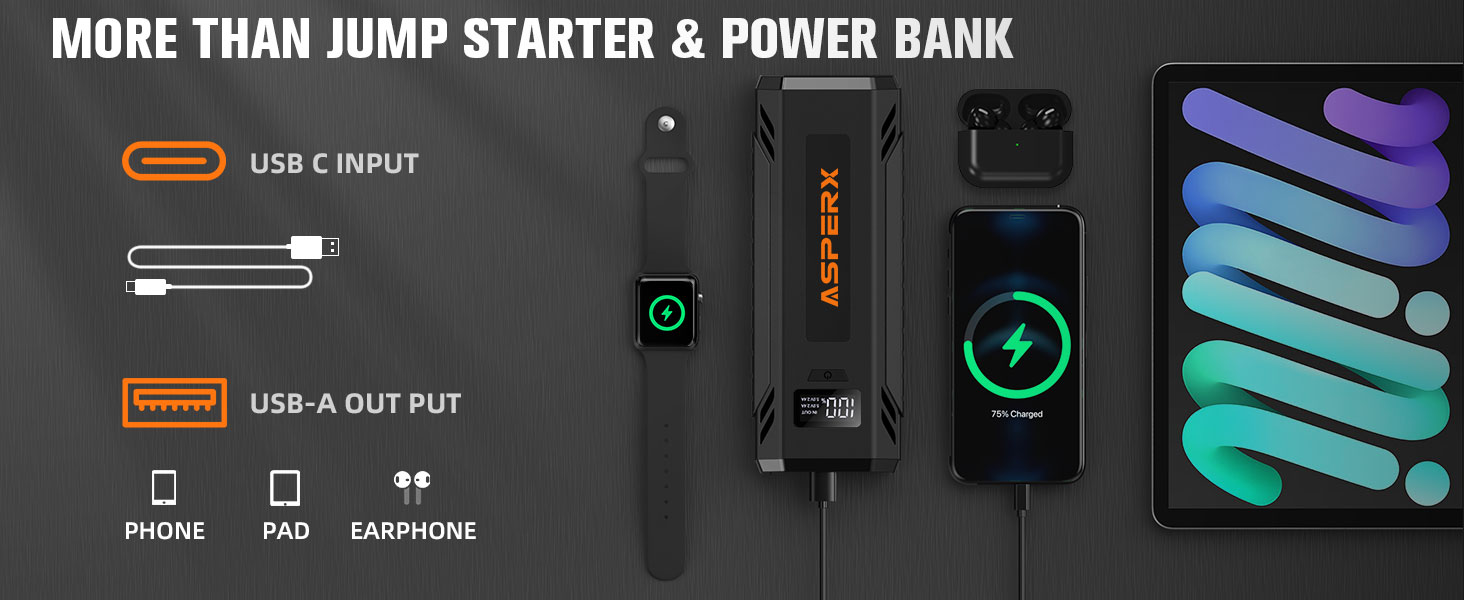 portable jump starter