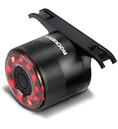 ROCKBROS Rear Bike Light Bicycle Tail Light Rechargeable Rear Bike Light Waterproof Bike Taillight