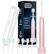 Operan Electric Toothbrush for Adults and Kids Rechargeable Sonic Toothbrush with 5 Modes 2-Min S...