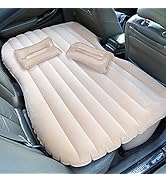 Haomaomao Travel Car Air Mattress, Inflatable with Air Pump and Two Pillows, Portable for Camping...