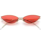 FEISEDY Fashion Designer Sunglasses Retro Small Petals Shape Arc Temple Design B2298
