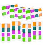 Aitxpaotn 768 Pcs Sticky Tabs Book Tabs, Colorful Sticky Tabs for Books, Writable and Repositiona...