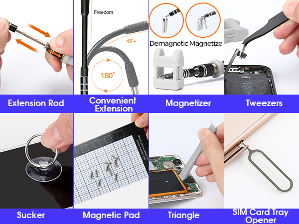 122 in 1 MINI SCREWDRIVER SET