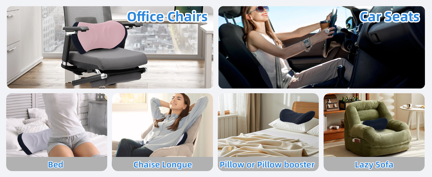 office chair back support cushion car back support car lumbar support for driving seat