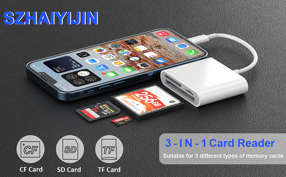 3in1 card reader