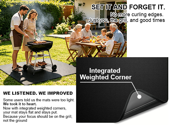 BBQ mat