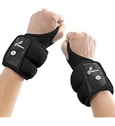 Sportneer Wrist Weights with Thumb Loops Lock for Men Women, 2 LBS /4 LBS Pair Arm Hand Weights f...