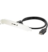 XRIKUI USB 3.1 Type C Front Panel Header Extendsion 50Cm Cable,Type E to USB C Connector with PCI...