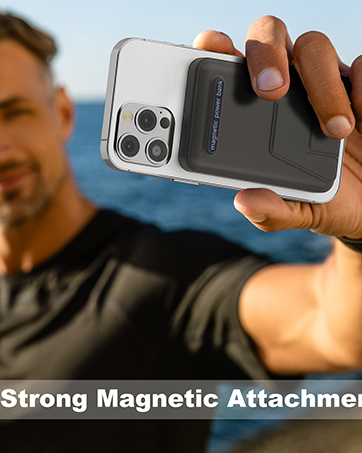 a man holding up a camera in his hand.