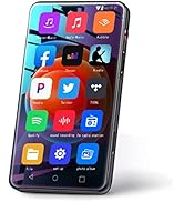 MYMAHDI 80GB MP3 Player with Bluetooth and WiFi,4" Music player Touch Screen Spotify, Pandora, An...