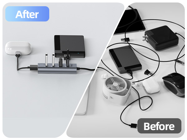 USB C to USB A Hub