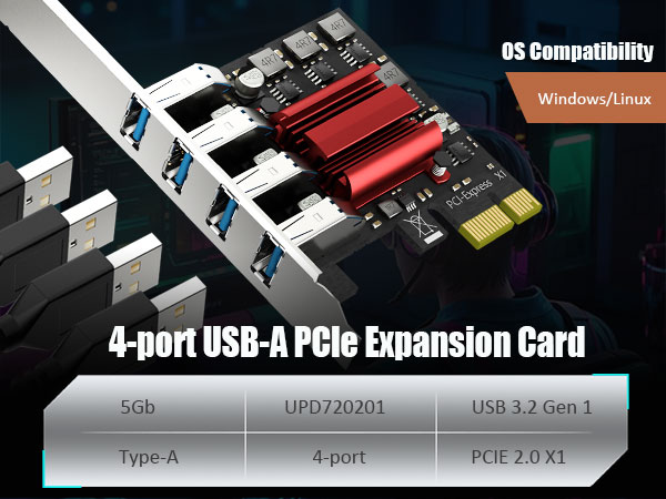 usb 3.0 pcie expansion card