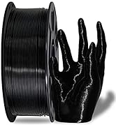 1KG Black PLA 1.75mm 3D Filament, Widely Support for FDM 3D Printer/ 3D Pen on Market, High Diame...