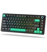 LTC Nimbleback NB832 Wireless 75% Gasket Mechanical Keyboard, Tri-Mode BT5.0/2.4G/USB-C Wired, Ho...