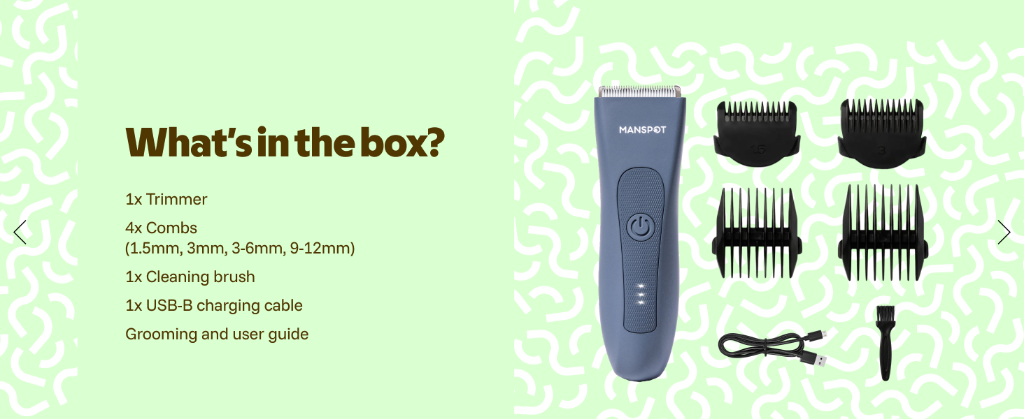manscape hair trimmer for men shaver for men