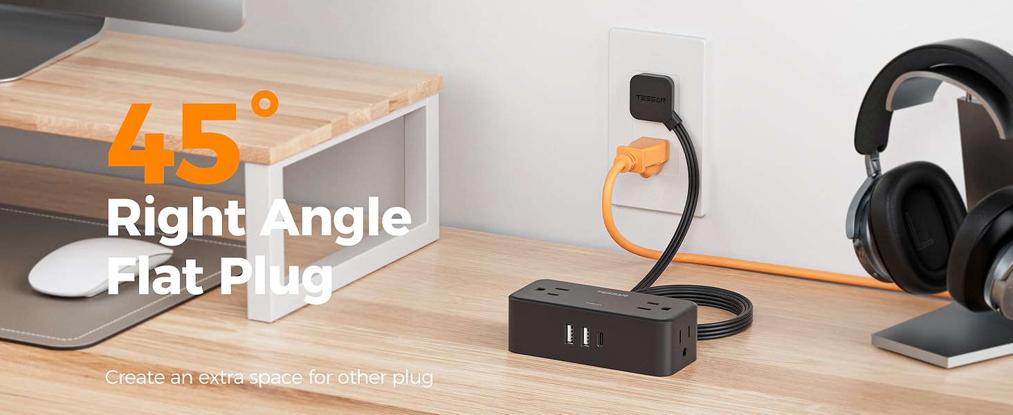 Extension Cord with Multiple Outlets