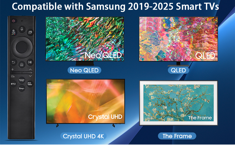 compatible with samsung 2019-2025 smart tvs