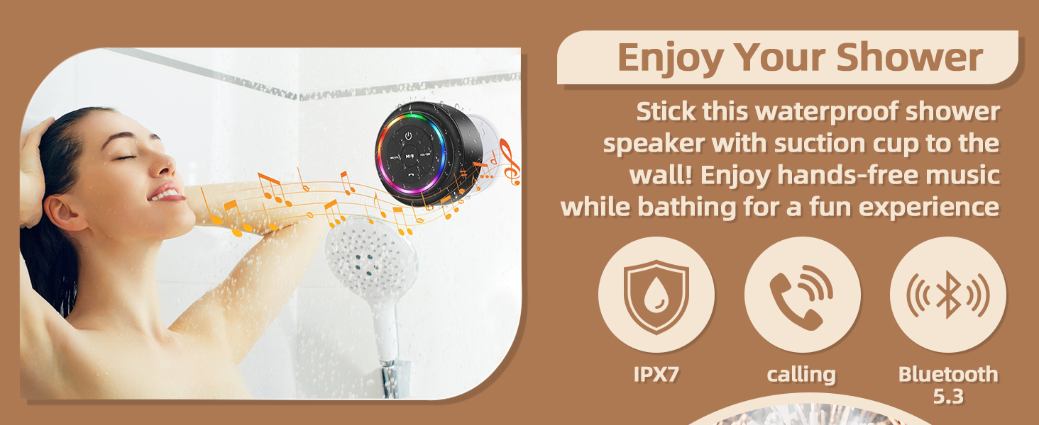 waterproof speaker bluetooth shower speaker shower radio shower bluetooth speakers