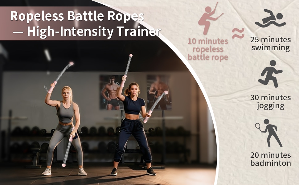 Ropeless Battle Ropes