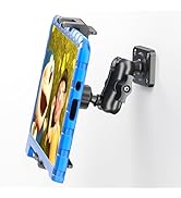 PLDHPRO Heavy Duty Drill Base Tablet Holder Car Mount Dashboard Compatible with iPad iPhone Surfa...