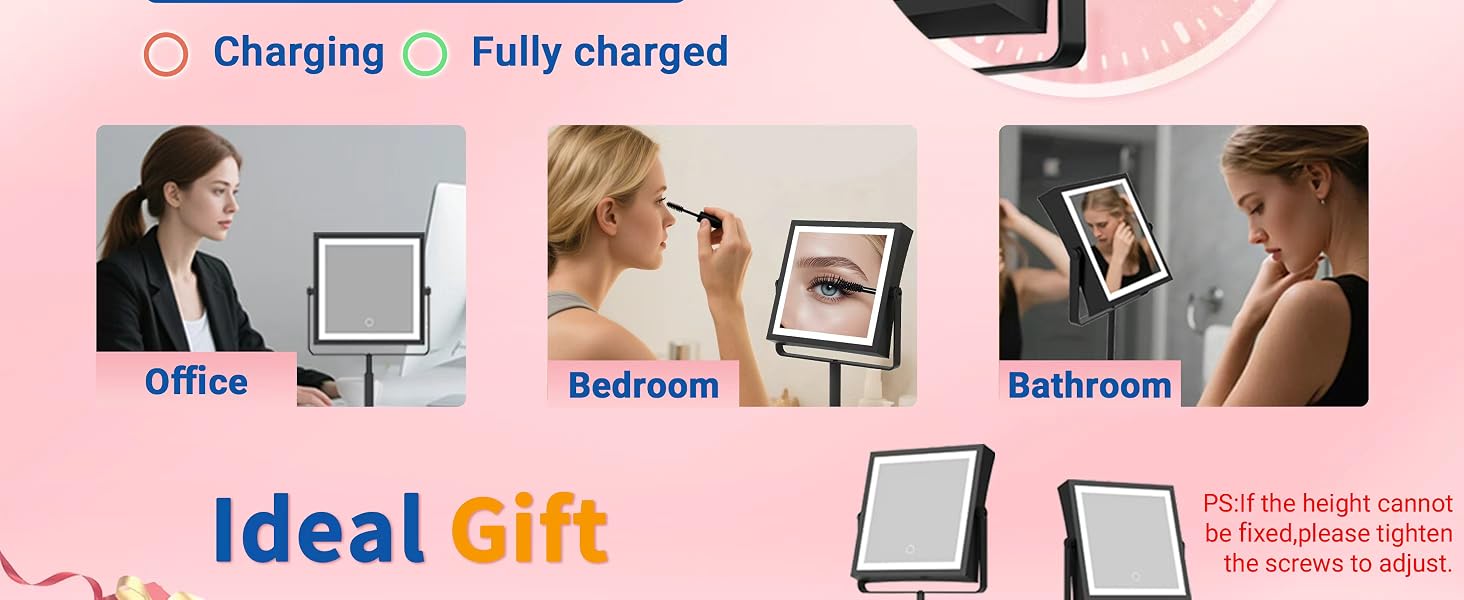 makeup vanity mirror with lights