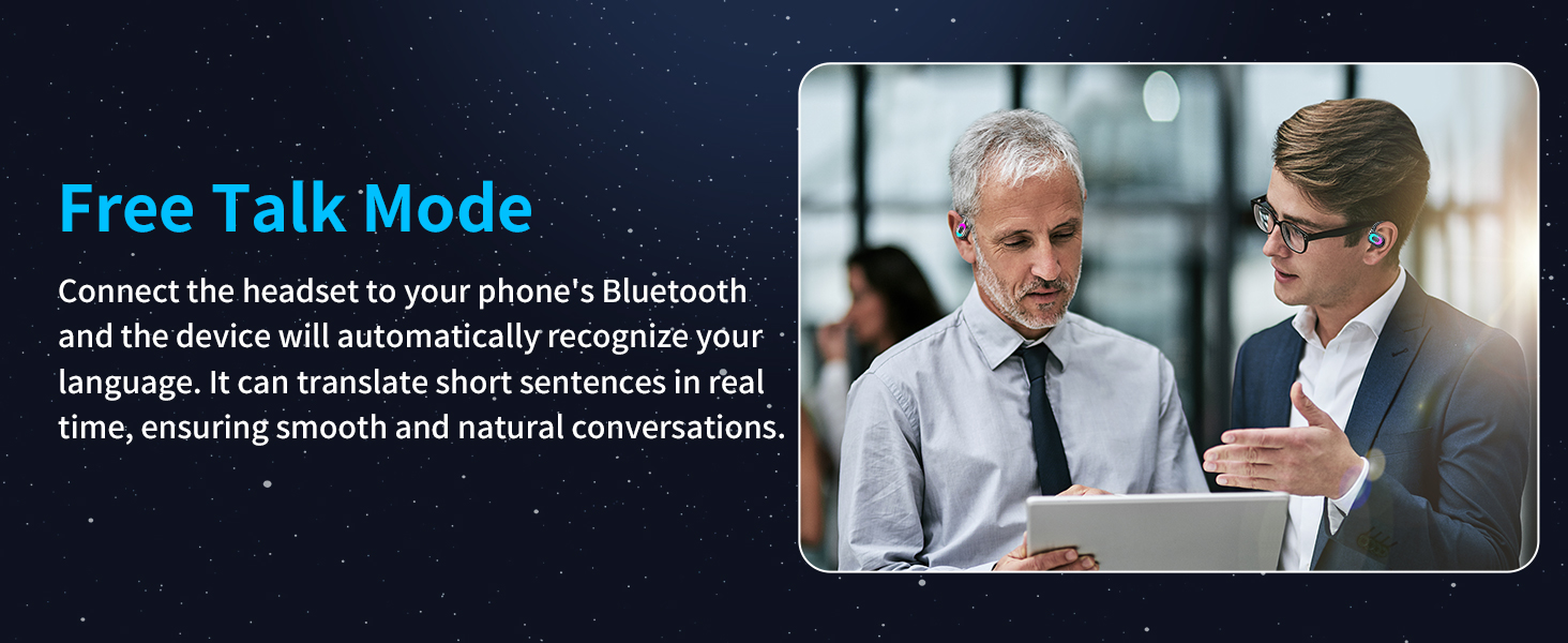 AI Translation Earbuds Real Time