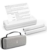 HPRT Wireless Portable Printers A4 Thermal Printer Paper Rollx2 Portable Carry Case