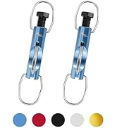 BLUEWING Outrigger Release Clip 2pcs Aluminum Alloy Downrigger Clips with 1-99 lbs Adjustable Ten...