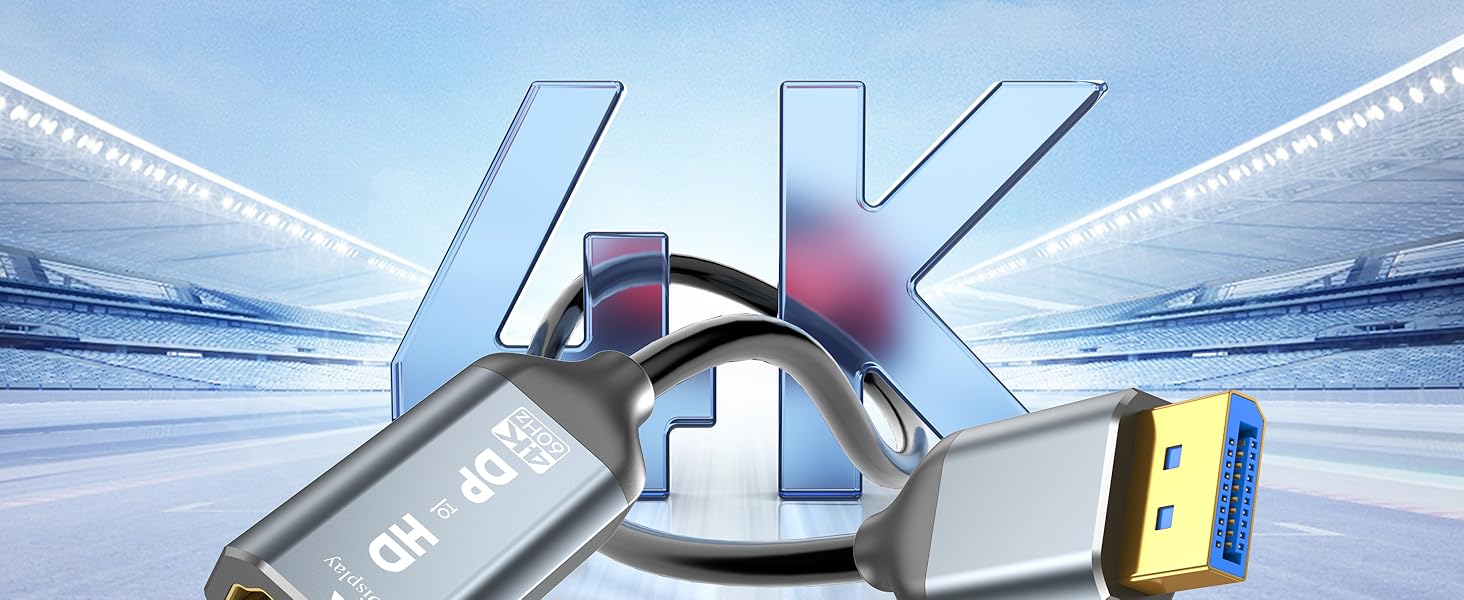 4K Displayport to HDMI adapter