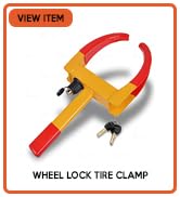 wheel lock tire clamp