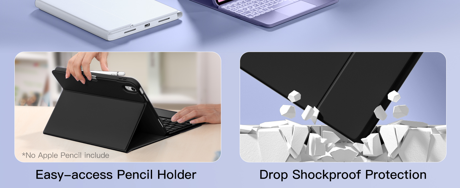 ipad case with keyboard 10th generation