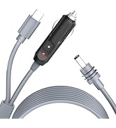 2 in 1 Starlink Mini Cable USB C/Cigarette Lighter to DC Power Cable for Starlink Mini Accessorie...