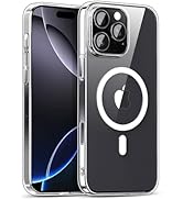 IAIYOXI for iPhone 16 Pro Max Case, Compatible with MagSafe, Non-Yellowing Shockproof Phone Bumpe...