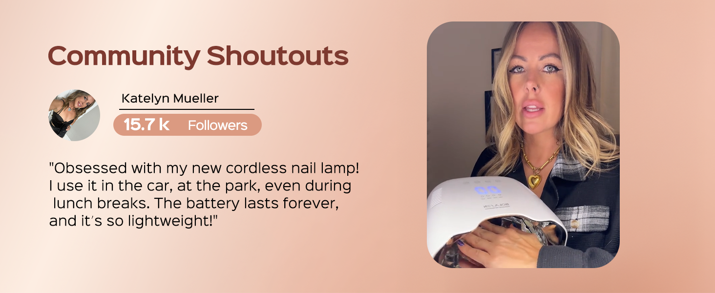 professional nail lamp