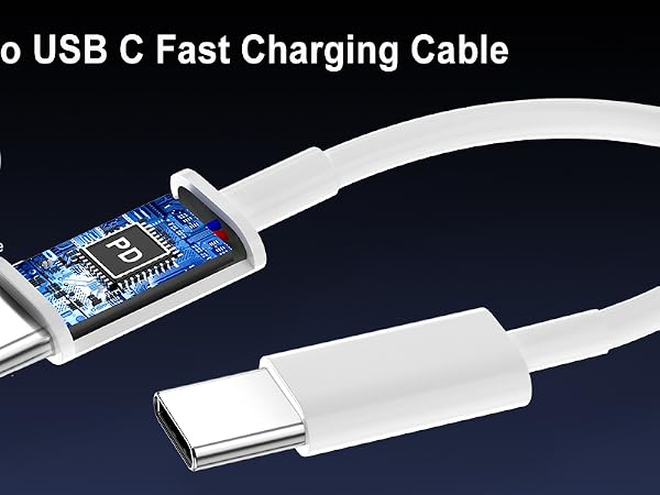 iPhone 15 Charger Fast Charging[MFi Certified], 10FT Long USB C to USB C Fast Charging Cable