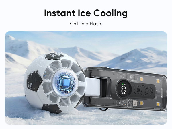 Instant Ice Cooling hand fan