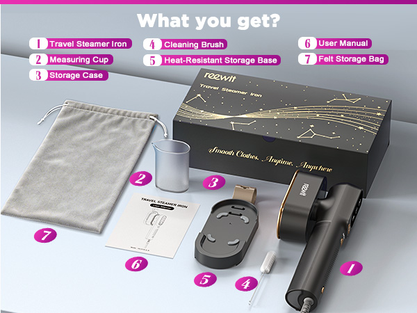 portable clothes steamer