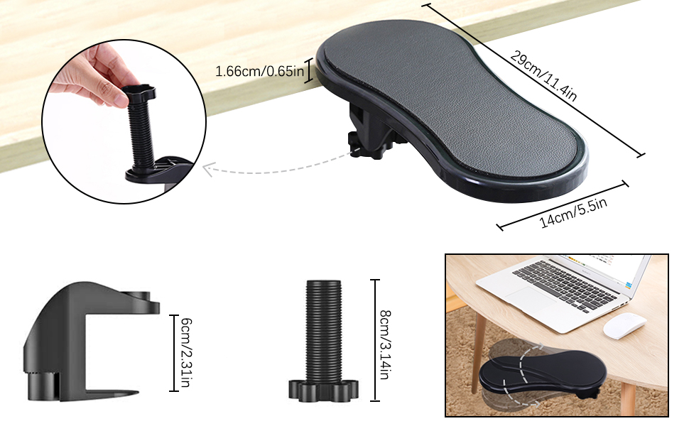 mouse mat wrist support
