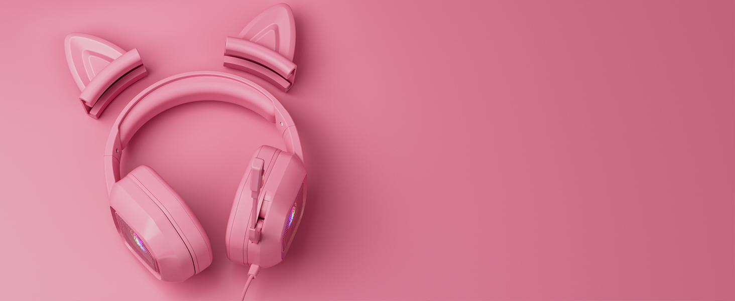pink ps4 headdset
