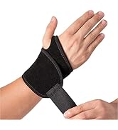 Imentha 2 Pack Wrist Braces - Wrist Wraps for Carpal Tunnel, Arthritis, and Tendinitis Pain Relie...