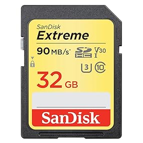 SanDisk Extreme SDXC UHS-I Card, 32GB
