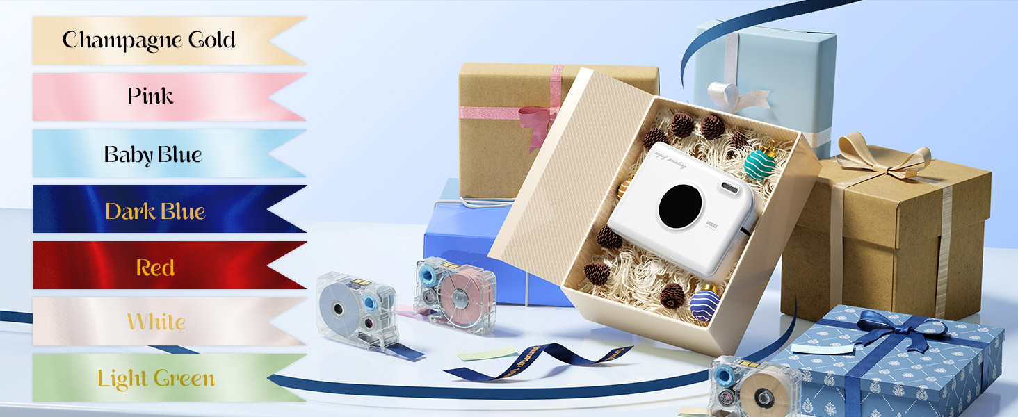 phomemo label maker machine with tape