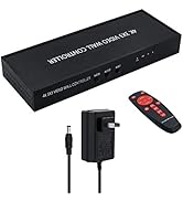 Mcbazel 4K HDMI 3x3 Video Wall Controller | 9 Channels | 90 Degree Display | 1080p, 60Hz | 1 HDMI...