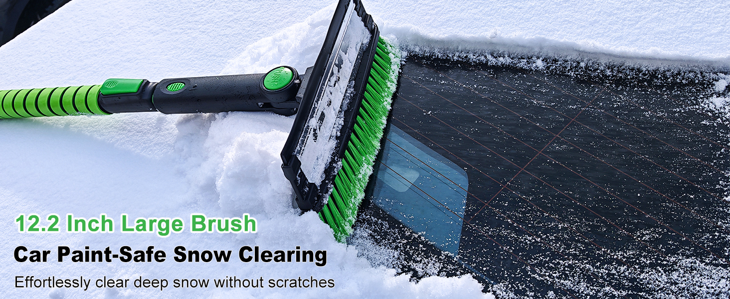 snow brush ice scraper